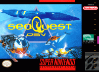 Sea Quest DSV Super Nintendo  box art